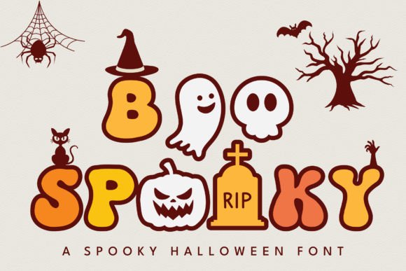 Boo Spooky: A Spooky Halloween Font for Bold Digital Design