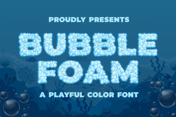 Bubble Foam: A Playful SVG Font for Modern Web Design