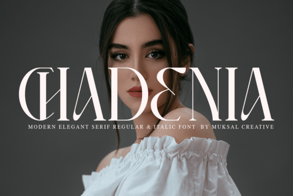 Chadenia: An Elegant Bold Serif Font for Designers