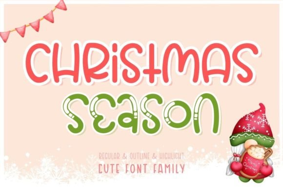 Christmas Season Font for Festive Brand Campaigns
