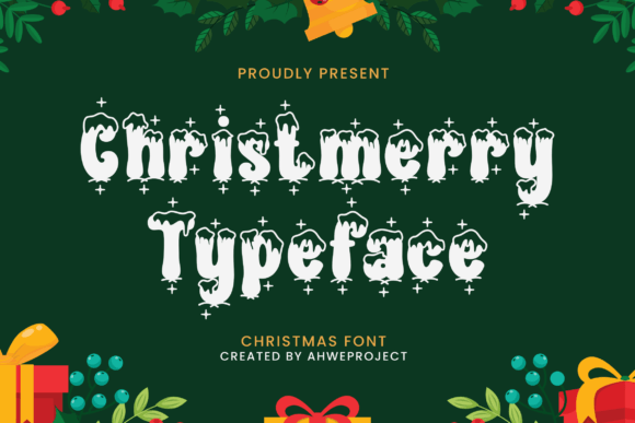 Christmerry Christmas Display Font for Makers