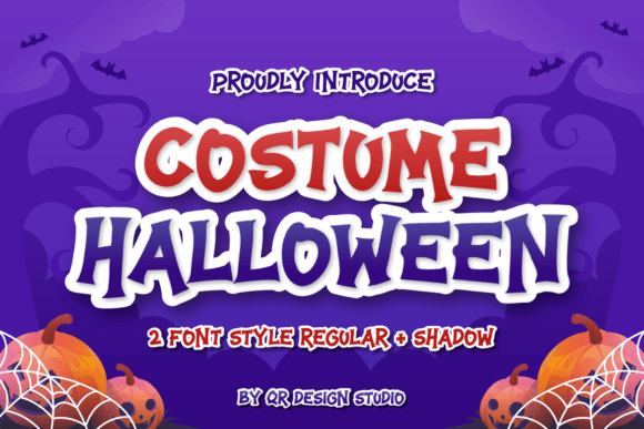 Costume Halloween Font for Spooky & Playful Branding