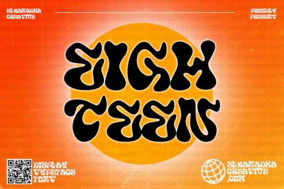 Eighteen Display Typeface Font for Polished Branding