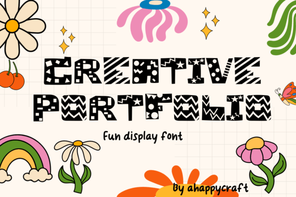 Funcube: A Handmade Display Font for Playful Brand Identity