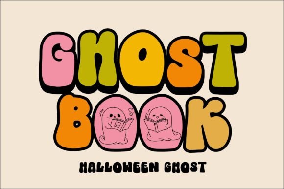 Ghost Book: A Playful Halloween Display Font for Scroll-Stopping Campaigns