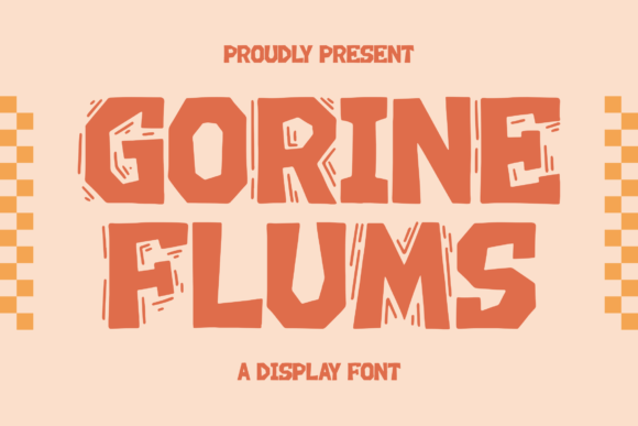 Gorine Flums Display Font for Joyful Digital Branding