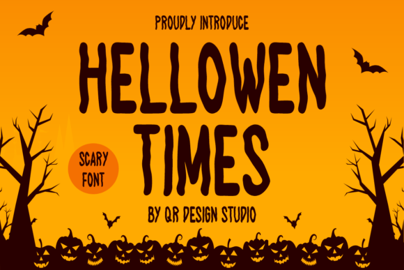 Hellowen Times Display Font for Handmade Brands
