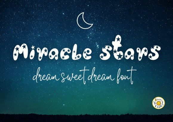Miracle Stars Display Font for Creative Branding