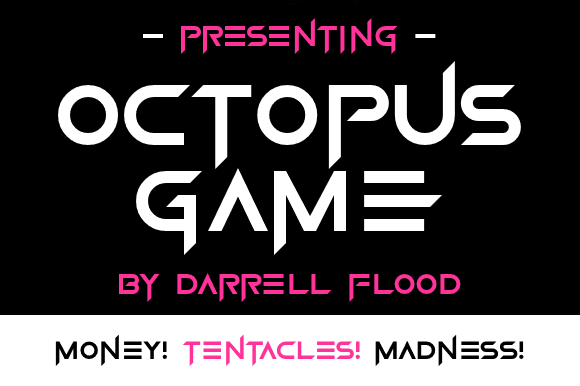 Octopus Game: A Futuristic Display Font for Scroll-Stopping Visuals