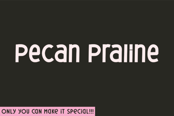 Pecan Praline: A Natural Handwritten Font for Warm, Memorable Branding