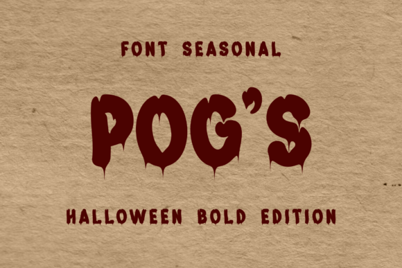 Pog s Display Font for Bold Digital Branding