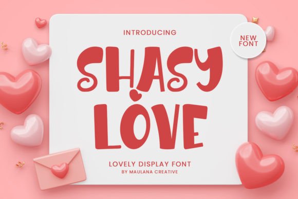 Shasy Love Font for Romantic Handmade Designs
