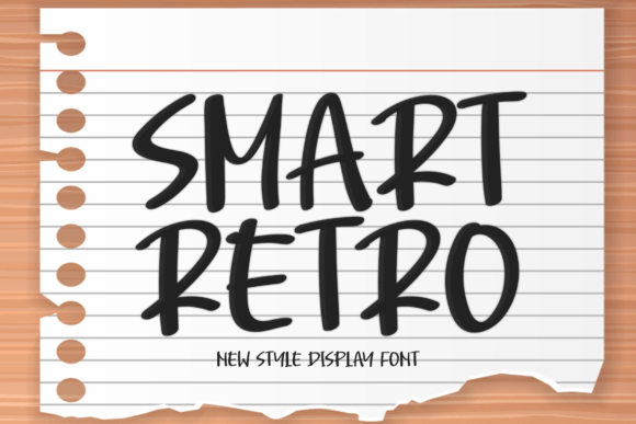 Smart Retro Font: A Modern Display Typeface for Scroll-Stopping Visuals