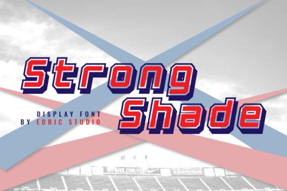 Strong Shade Font: A Sporty Display Typeface for Editorial Impact