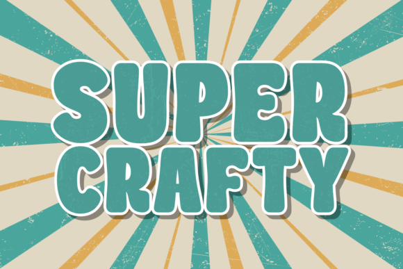 Super Crafty Display Font for Small Business Branding