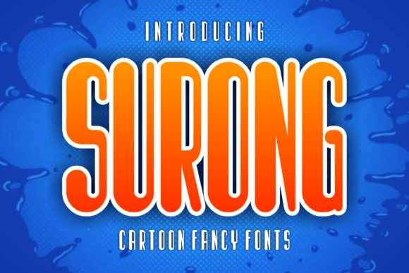 Surong: A Display Font That Feels Like a Creative Spark