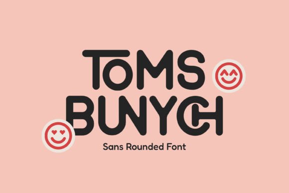 Toms Bunich: A Rounded Display Font for Elegant Digital Branding