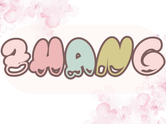 Zhang Display Font for Joyful, Memorable Branding
