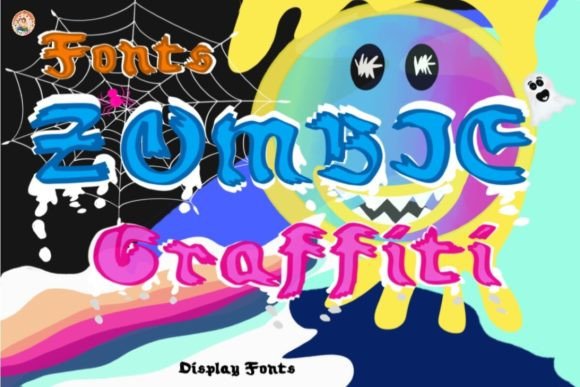 Zombie Graffiti Fonts: A Display Font That Grabs Attention